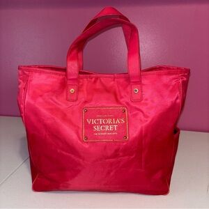 Victoria's Secret Bold Pink Tote Bag